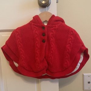 Infant girl cape